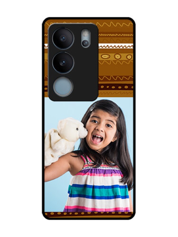 Custom Vivo V29 5G Custom Metal Phone Case - Friends Picture Upload Design