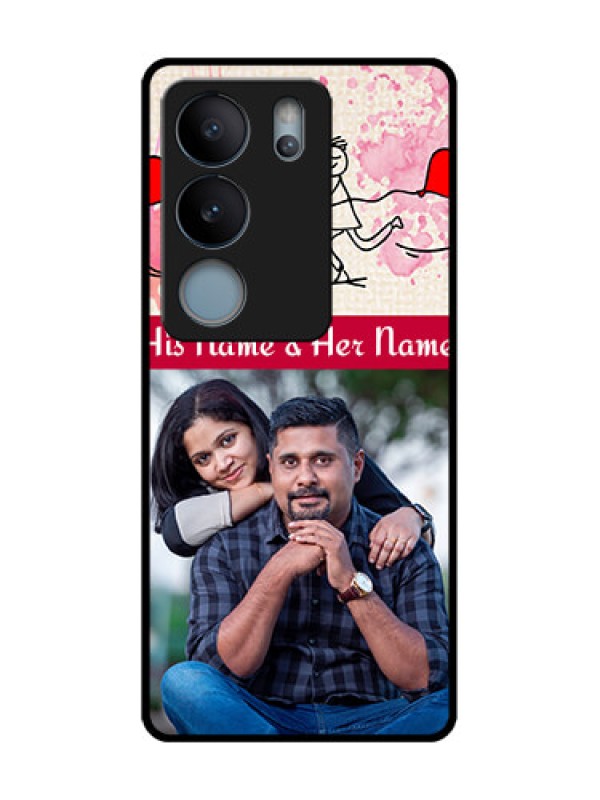 Custom Vivo V29 5G Custom Metal Phone Case - You And Me Case Design