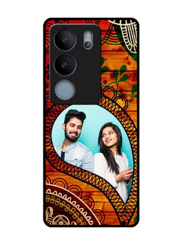 Custom Vivo V29 5G Custom Metal Phone Case - Abstract Colorful Design
