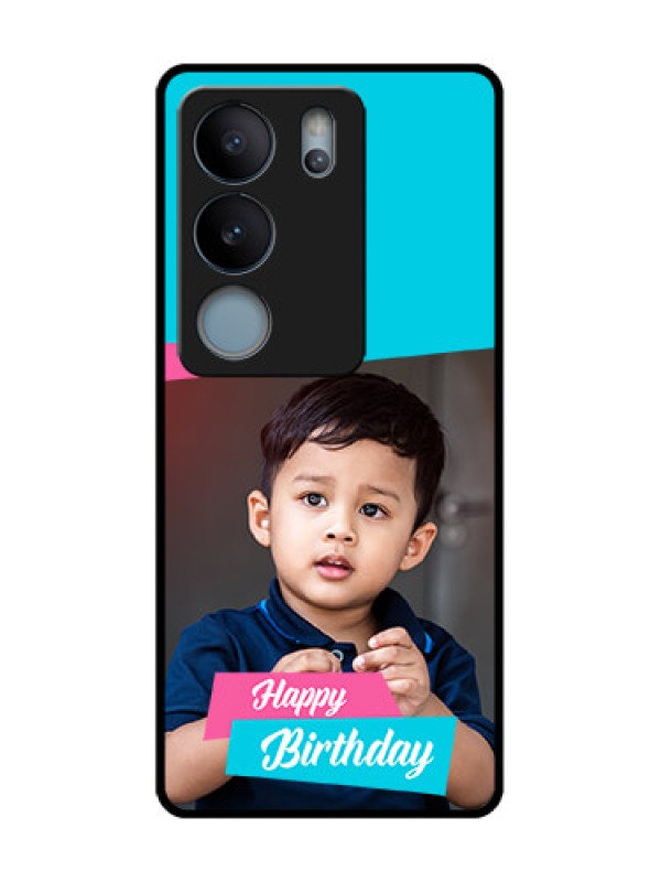 Custom Vivo V29 5G Custom Metal Phone Case - Image Holder With 2 Color Design