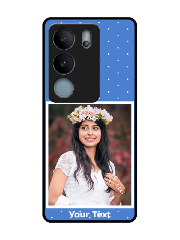 Custom Vivo V29 5G Custom Metal Phone Case - Polka Dots Design