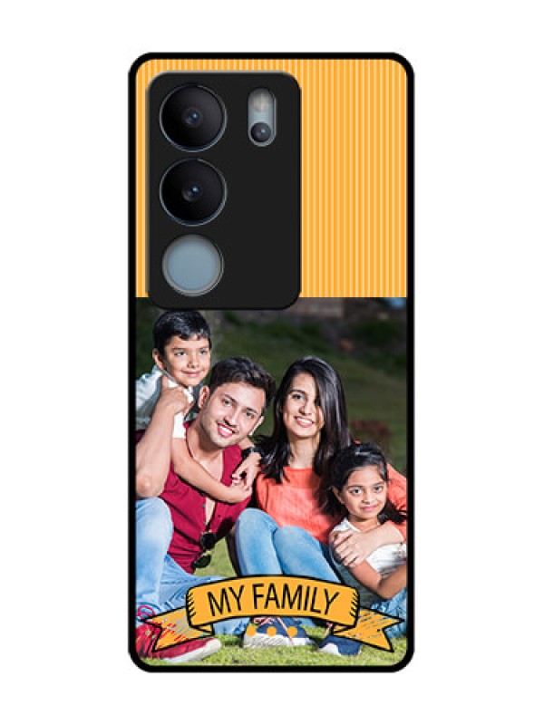 Custom Vivo V29 5G Custom Metal Phone Case - My Family Design