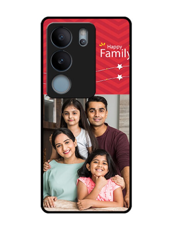 Custom Vivo V29 5G Custom Metal Phone Case - Happy Family Design