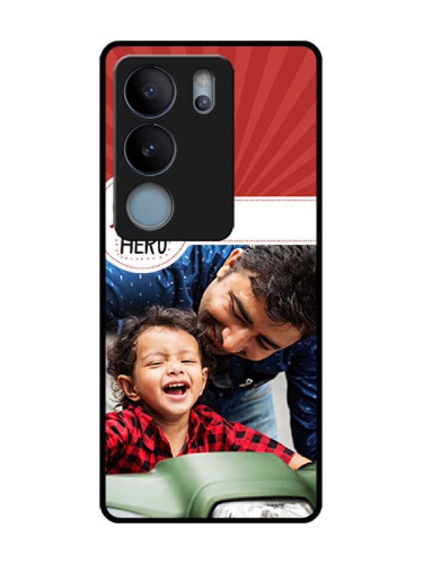 Custom Vivo V29 5G Custom Metal Phone Case - My Dad Hero Design