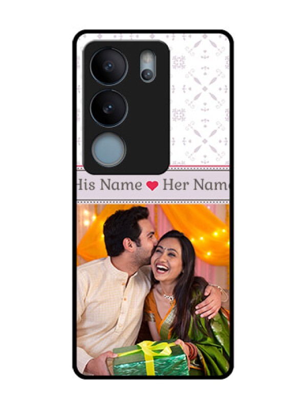 Custom Vivo V29 5G Custom Metal Phone Case - With Photo And Ethnic Design