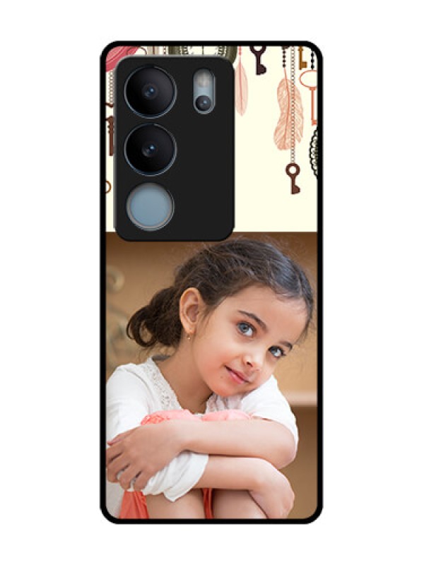 Custom Vivo V29 5G Custom Metal Phone Case - Boho Style Design