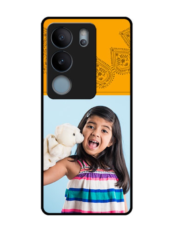 Custom Vivo V29 5G Custom Metal Phone Case - Photo Wedding Design