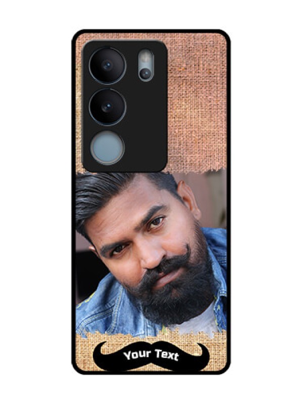 Custom Vivo V29 5G Custom Metal Phone Case - With Texture Design
