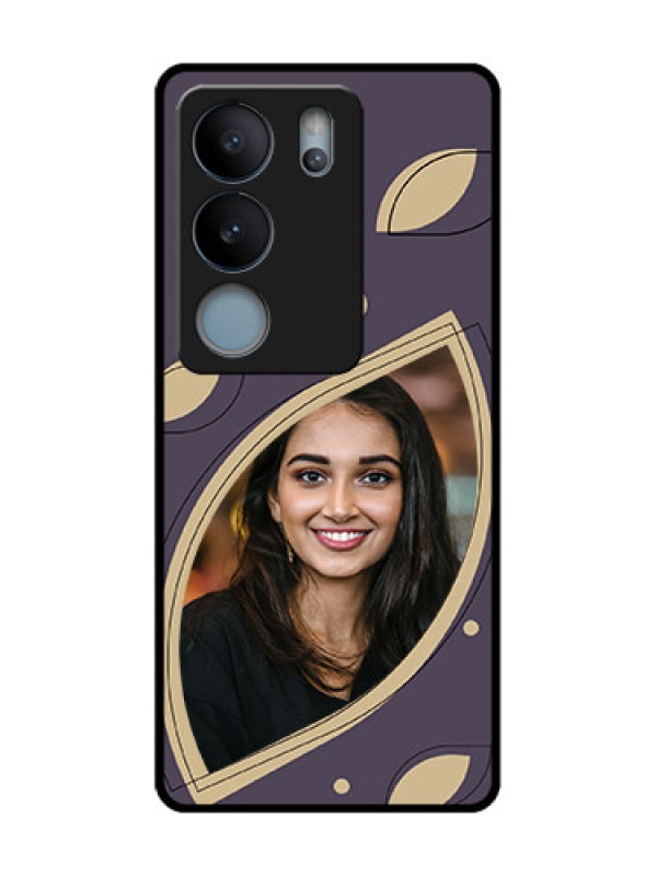 Custom Vivo V29 5G Custom Metal Phone Case - Falling Leaf Design