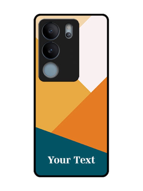 Custom Vivo V29 5G Custom Metal Phone Case - Stacked Multi - Colour Design