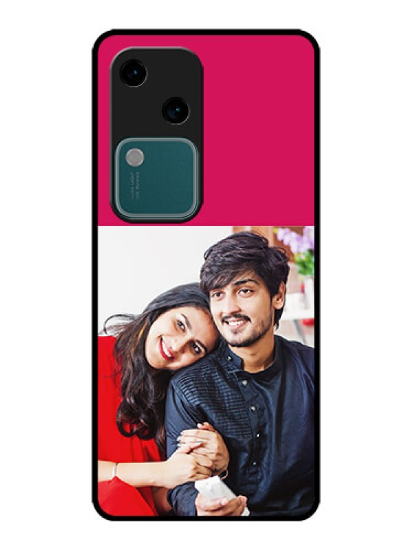 Custom Vivo V30 5G Custom Metal Phone CaseAnniversary Cover Design