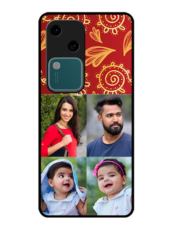 Custom Vivo V30 5G Custom Metal Phone Case4 Image Traditional Design