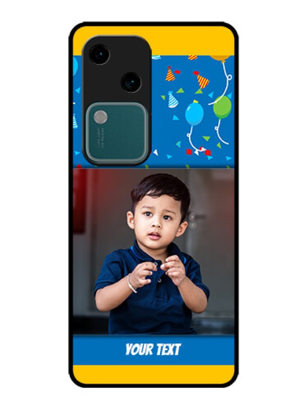 Custom Vivo V30 5G Custom Metal Phone CaseBirthday Wishes Design