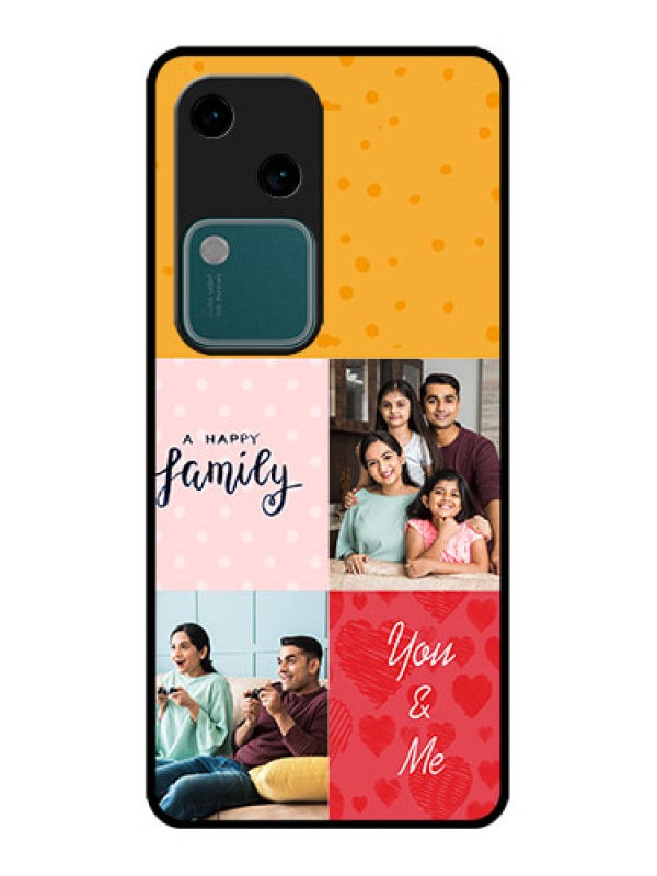 Custom Vivo V30 5G Custom Metal Phone CaseImages With Quotes Design