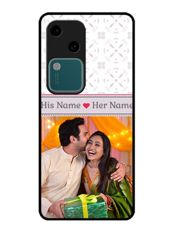 Custom Vivo V30 5G Custom Metal Phone CaseWith Photo And Ethnic Design