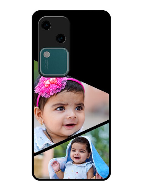 Custom Vivo V30 5G Custom Metal Phone CaseSemi Cut Design