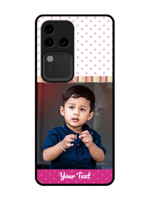 Custom Vivo V30 Pro 5G Custom Metal Phone Case - Cute Girls Cover Design