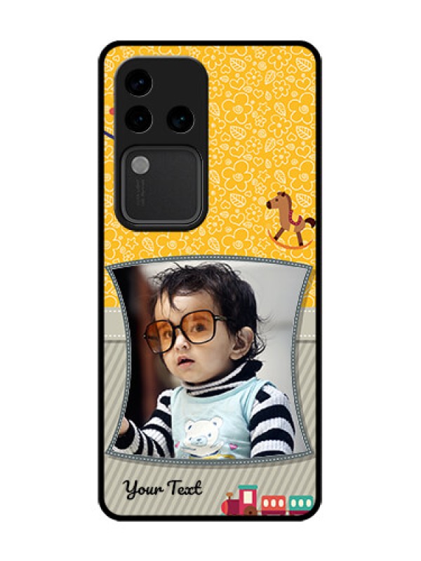 Custom Vivo V30 Pro 5G Custom Metal Phone Case - Baby Picture Upload Design