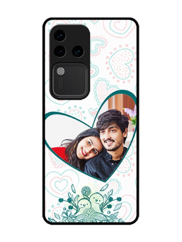 Custom Vivo V30 Pro 5G Custom Metal Phone Case - Premium Couple Design
