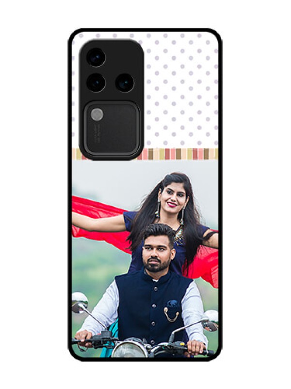 Custom Vivo V30 Pro 5G Custom Metal Phone Case - Cute Family Design