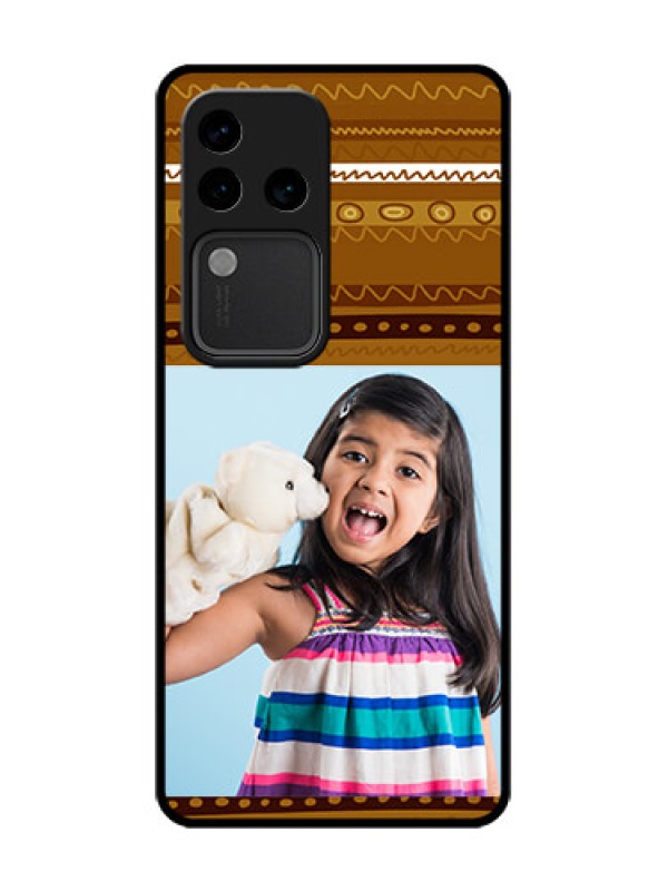 Custom Vivo V30 Pro 5G Custom Metal Phone Case - Friends Picture Upload Design