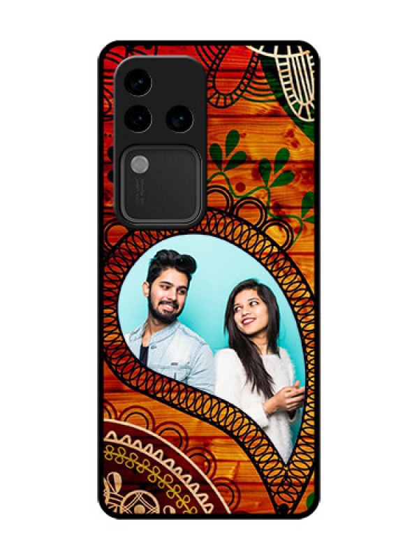 Custom Vivo V30 Pro 5G Custom Metal Phone Case - Abstract Colorful Design