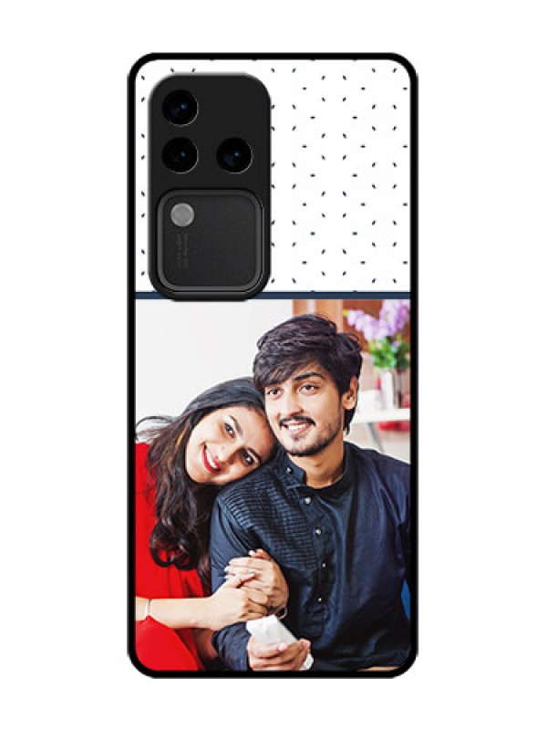 Custom Vivo V30 Pro 5G Custom Metal Phone Case - Premium Dot Design