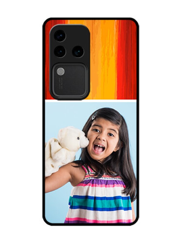 Custom Vivo V30 Pro 5G Custom Metal Phone Case - Multi Color Design