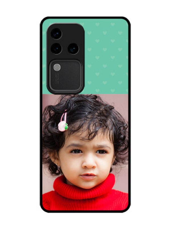 Custom Vivo V30 Pro 5G Custom Metal Phone Case - Lovers Picture Design