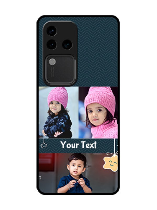 Custom Vivo V30 Pro 5G Custom Metal Phone Case - Hanging Stars Design