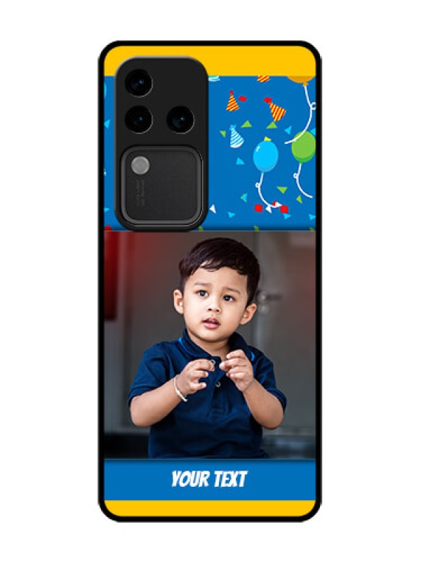 Custom Vivo V30 Pro 5G Custom Metal Phone Case - Birthday Wishes Design