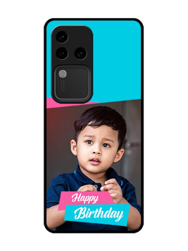 Custom Vivo V30 Pro 5G Custom Metal Phone Case - Image Holder With 2 Color Design