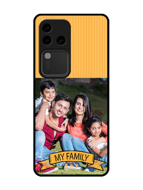 Custom Vivo V30 Pro 5G Custom Metal Phone Case - My Family Design