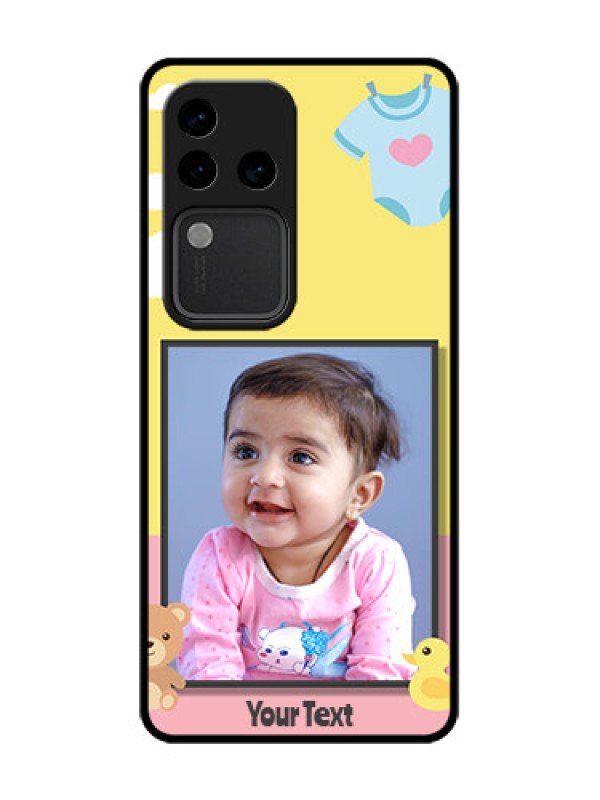 Custom Vivo V30 Pro 5G Custom Metal Phone Case - Kids 2 Color Design