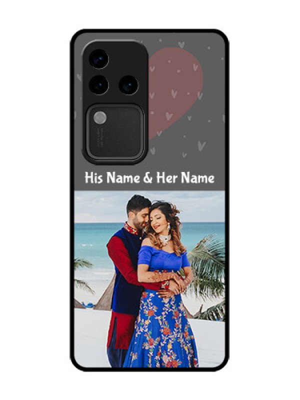 Custom Vivo V30 Pro 5G Custom Metal Phone Case - Buy Love Design With Photo Online