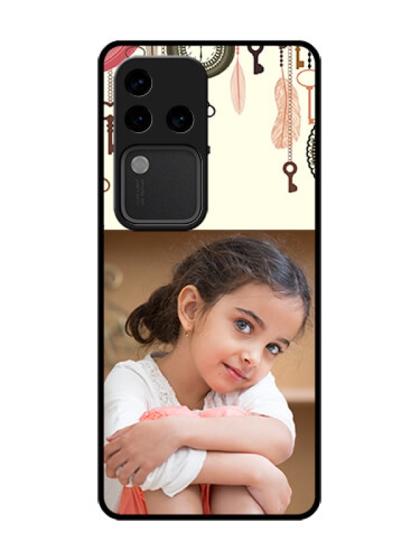 Custom Vivo V30 Pro 5G Custom Metal Phone Case - Boho Style Design