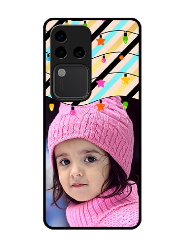 Custom Vivo V30 Pro 5G Custom Metal Phone Case - Lights Hanging Design