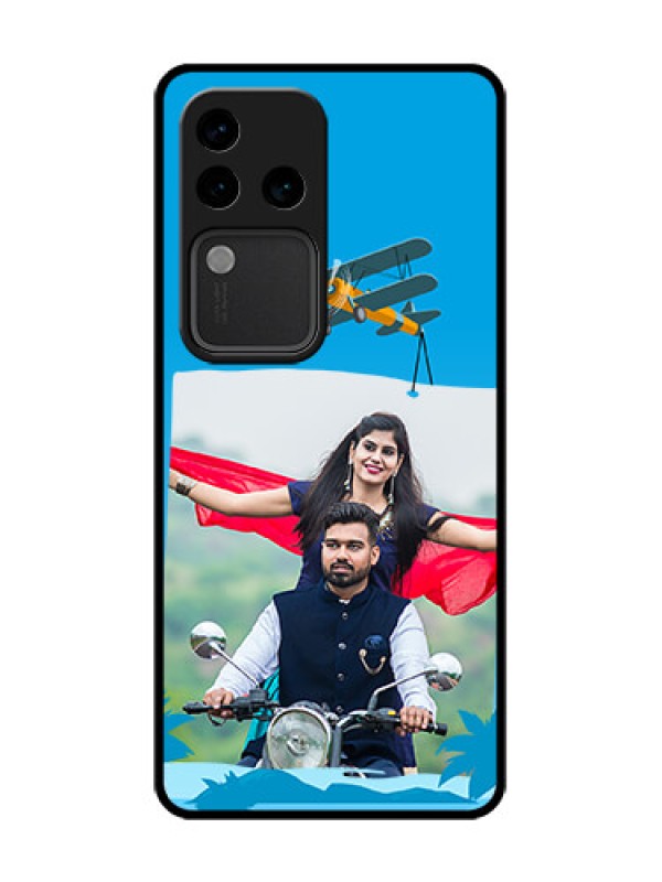 Custom Vivo V30 Pro 5G Custom Metal Phone Case - Traveller Design