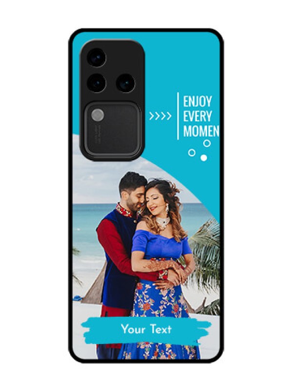 Custom Vivo V30 Pro 5G Custom Metal Phone Case - Happy Moment Design