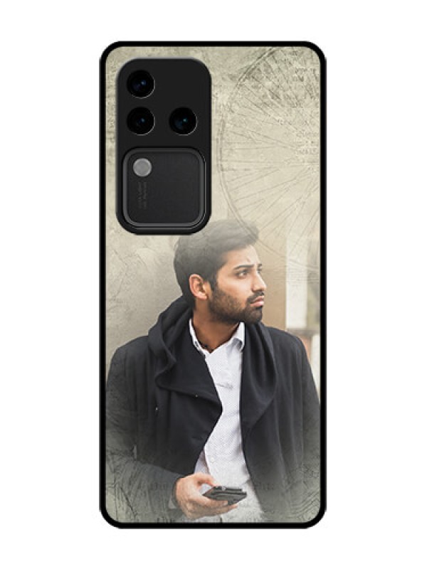 Custom Vivo V30 Pro 5G Custom Metal Phone Case - With Vintage Design