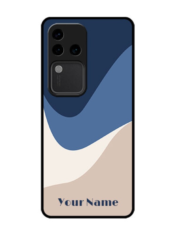 Custom Vivo V30 Pro 5G Custom Metal Phone Case - Abstract Drip Art Design