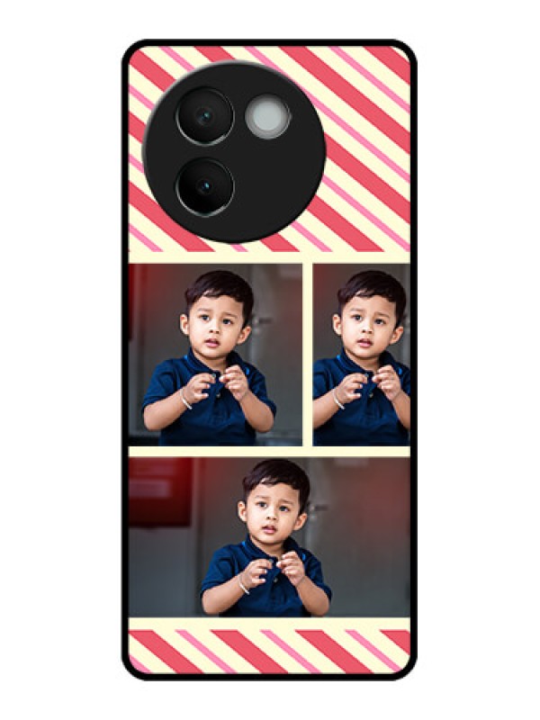 Custom Vivo V30e 5G Custom Metal Phone CasePicture Upload Mobile Case Design