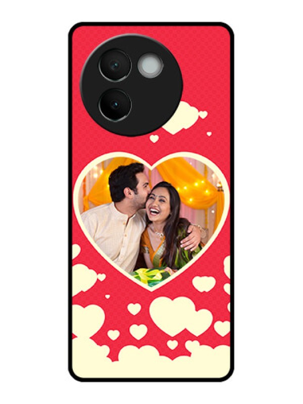 Custom Vivo V30e 5G Custom Metal Phone CaseLove Symbols Phone Cover Design