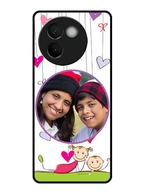 Custom Vivo V30e 5G Custom Metal Phone CaseCute Kids Phone Case Design