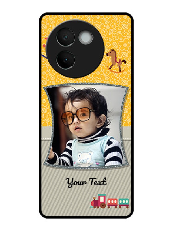 Custom Vivo V30e 5G Custom Metal Phone CaseBaby Picture Upload Design