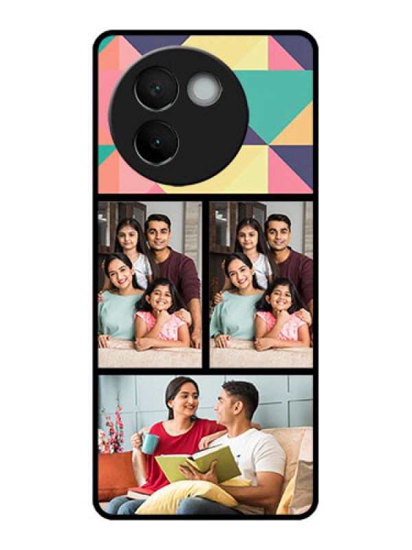 Custom Vivo V30e 5G Custom Metal Phone CaseBulk Pic Upload Design