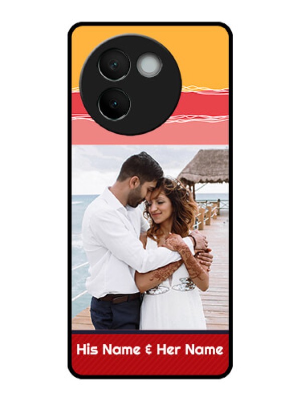 Custom Vivo V30e 5G Custom Metal Phone CaseColorful Case Design