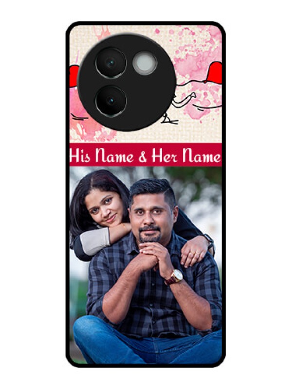 Custom Vivo V30e 5G Custom Metal Phone CaseYou And Me Case Design