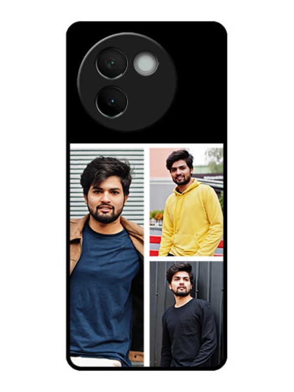 Custom Vivo V30e 5G Custom Metal Phone CaseUpload Multiple Picture Design