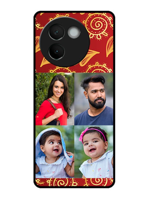 Custom Vivo V30e 5G Custom Metal Phone Case4 Image Traditional Design